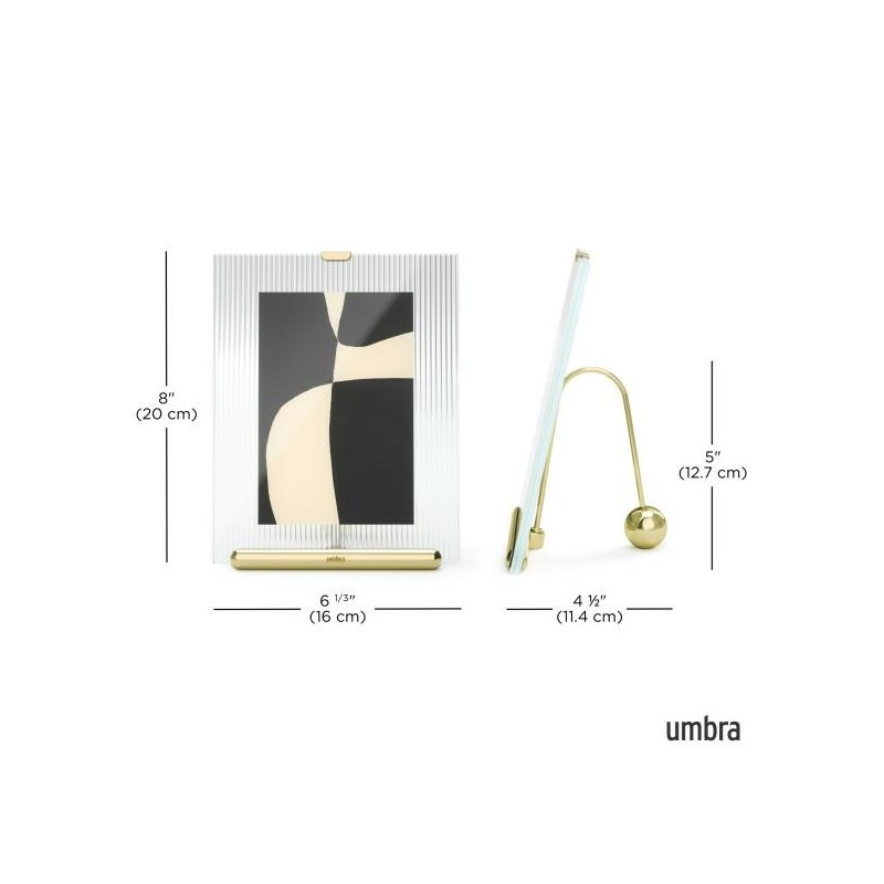 Umbra Ramka Na Zdjęcia Flute 4X6 Złota