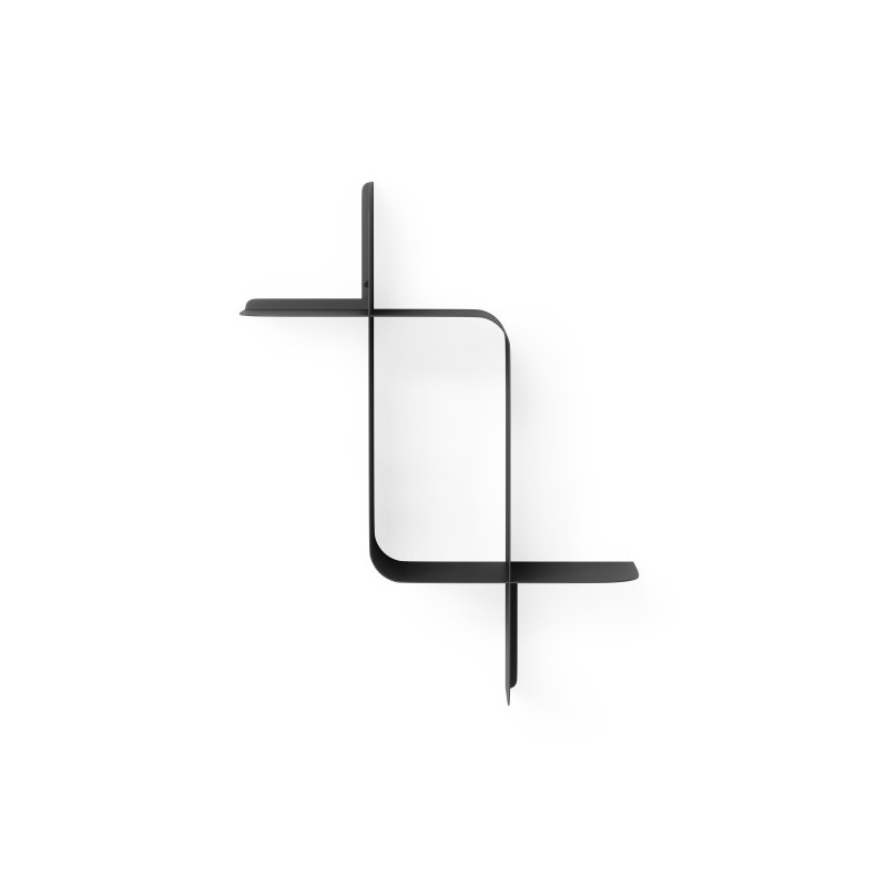 Umbra Zestaw 2 Półek Ściennych Montage    Czarny