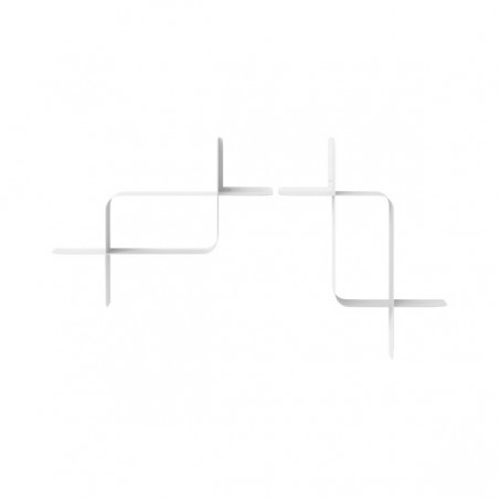 Umbra Zestaw 2 Półek Ściennych Montage    Biały