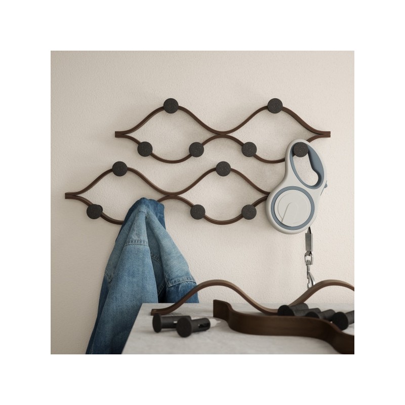 Umbra Wieszak Montage 6 Brązowy