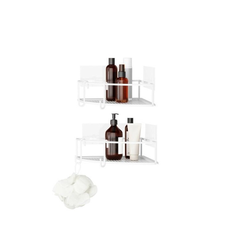 Umbra Półka Narożna Flex Biała