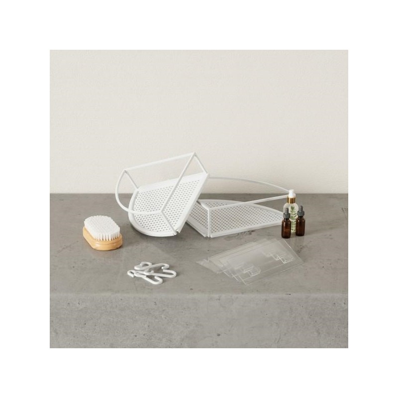 Umbra Półka Narożna Flex Biała