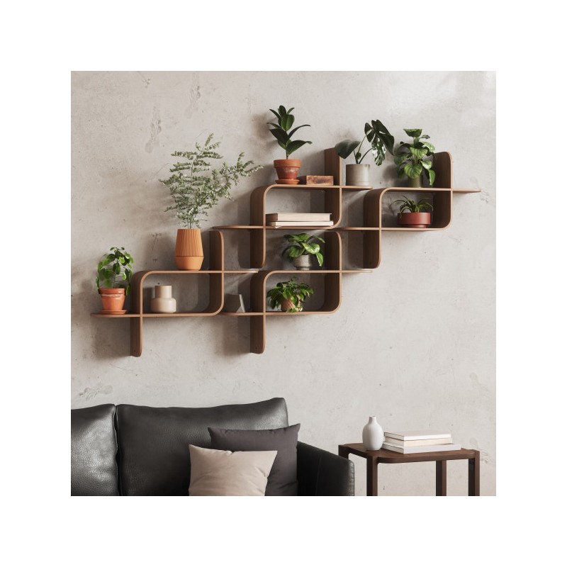 Umbra Półka Ścienna Montage               Ciemnobrązowa