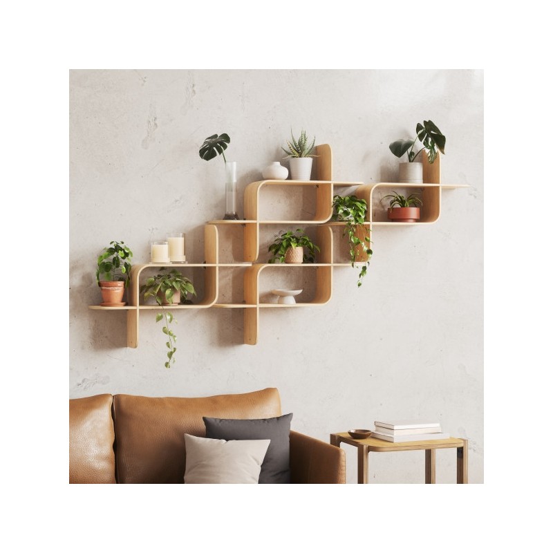 Umbra Półka Ścienna Montage Brązowa