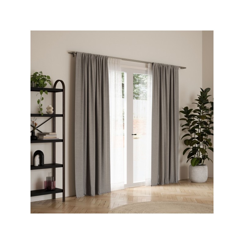 Umbra Karnisz Twilight Double 168 - 365   Cm Srebrny