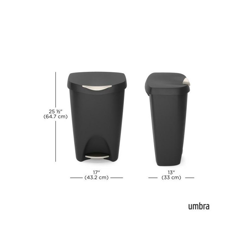 Umbra Kosz Na Śmieci Brim Czarny