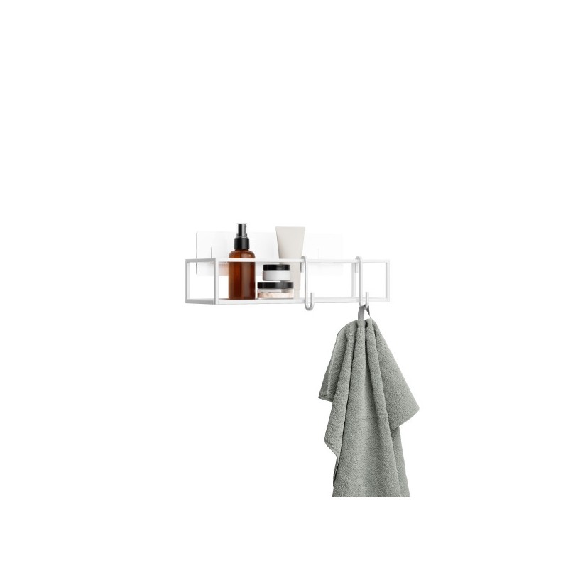 Umbra Zestaw 2 Półek Prysznicowych        Cubiko Biały