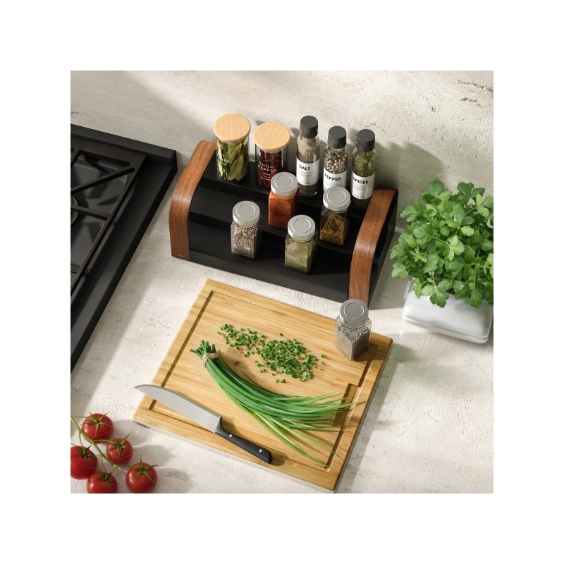 Umbra Półka Na Przyprawy Bellwood Czarna  / Brązowa