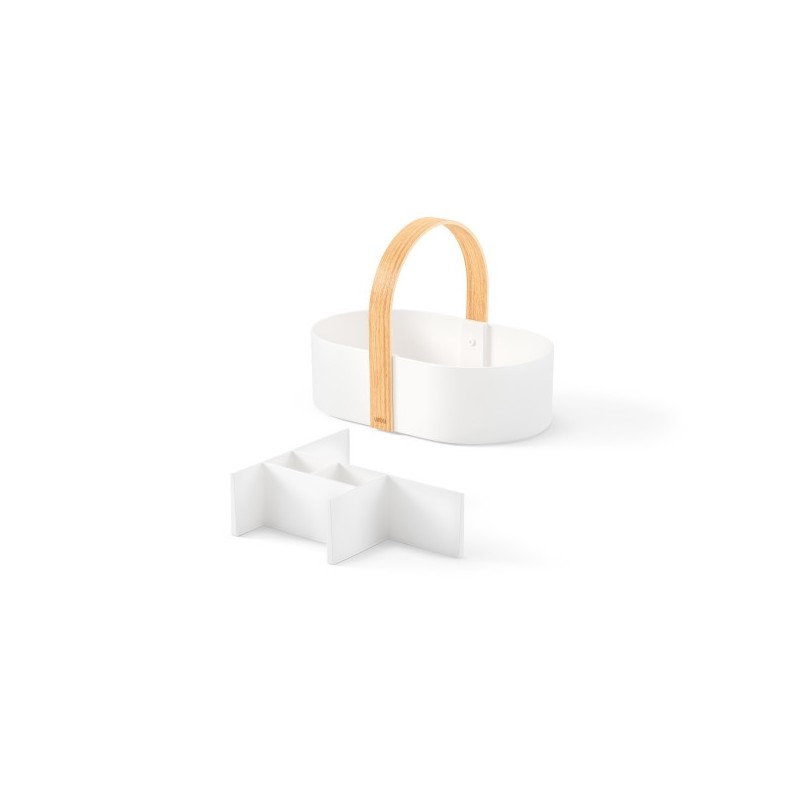 Umbra Organizer Na Kosmetyki Bellwood     Biały