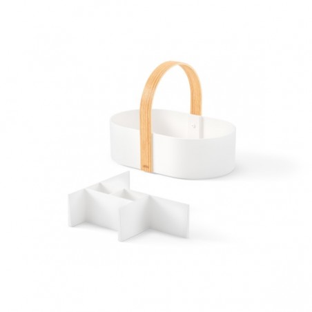 Umbra Organizer Na Kosmetyki Bellwood     Biały