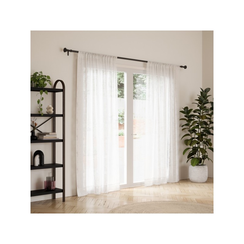 Umbra Karnisz Sita 183 - 366 Cm Czarny