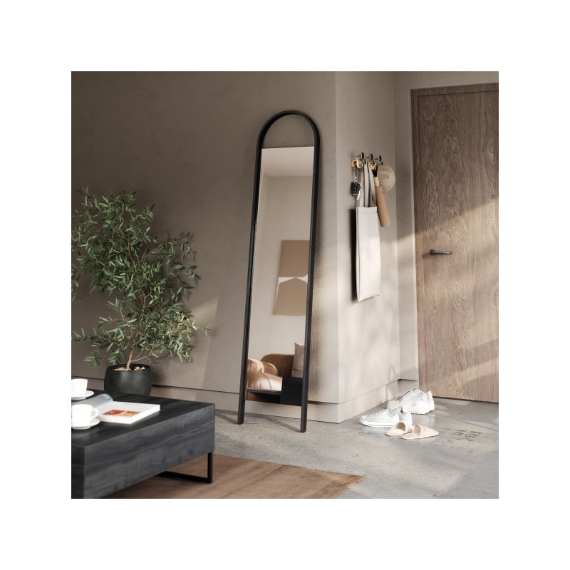 Umbra Lustro Stojące Bellwood Czarne