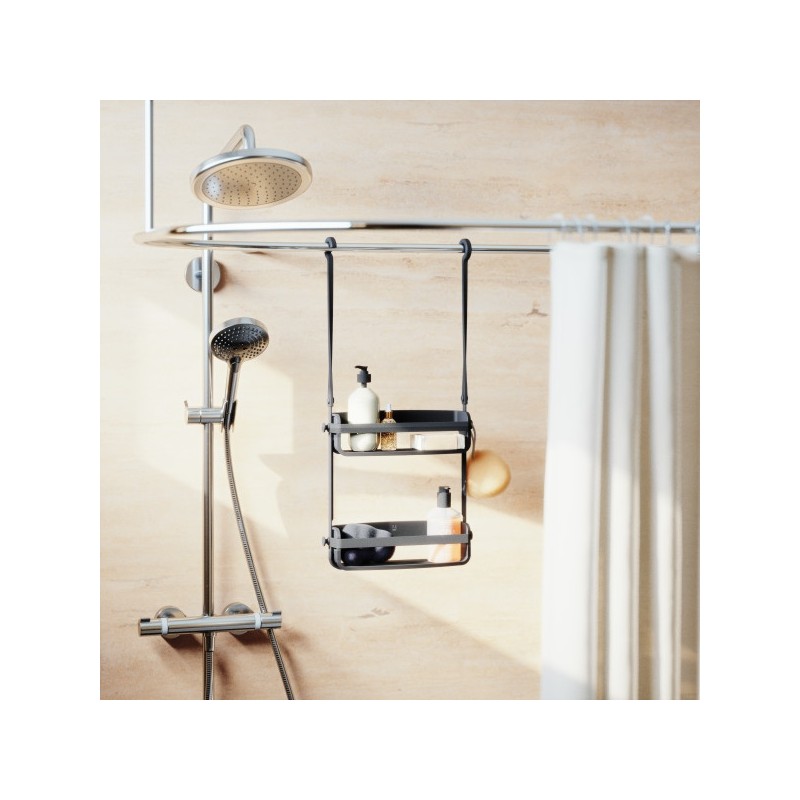 Umbra Organizer Łazienkowy Flex Czarny