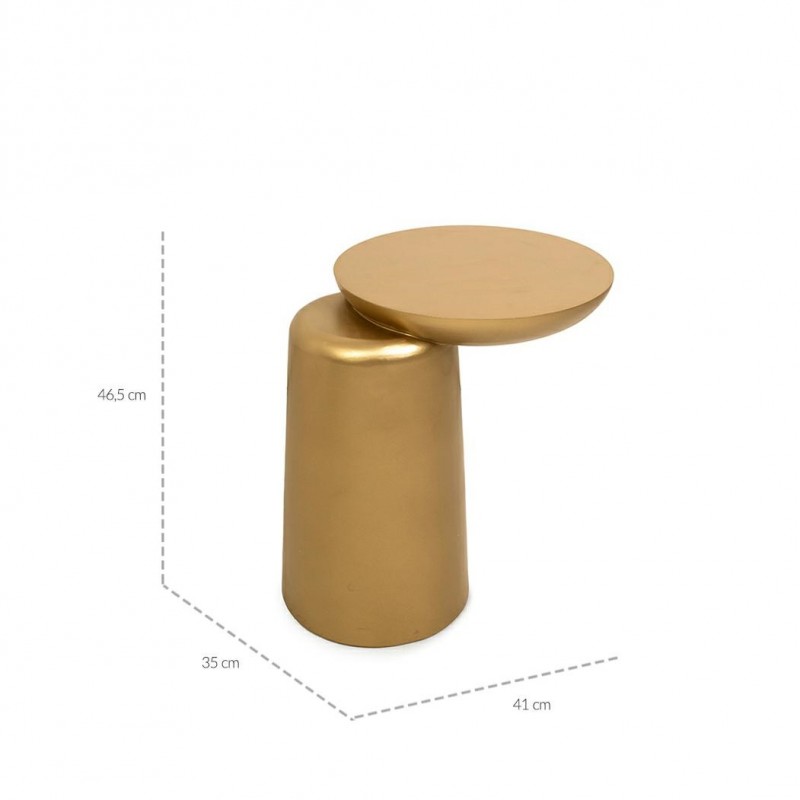 Mamaison Stolik Elias Złoty / Drewno