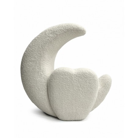 Fotel Dziecięcy Moon Biały