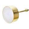 Moosee Lampa Wisząca Capri Disc 5 Złota   - 300 Led, Aluminium, Szkło