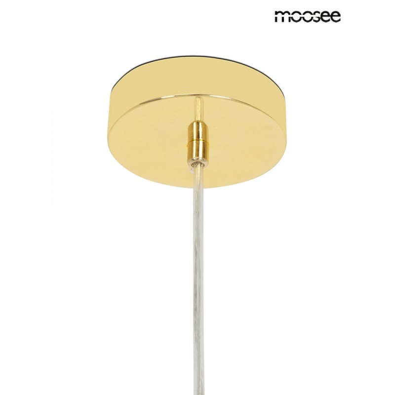 Moosee Lampa Wisząca Alure Oval 120       Złota/mleczna