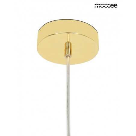 Moosee Lampa Wisząca Alure Oval 120       Złota/mleczna