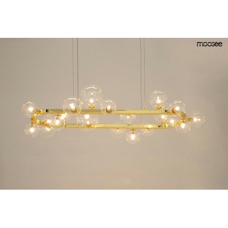 Moosee Lampa Wisząca Alure Oval 120       Złota
