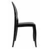 Krzesło Elizabeth Czarne - Poliwęglan