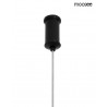 Moosee Lampa Wisząca Alure Oval 120       Czarna/mleczna