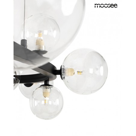 Moosee Lampa Wisząca Alure Oval 120       Czarna