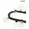 Moosee Lampa Wisząca Alure Oval 120       Czarna