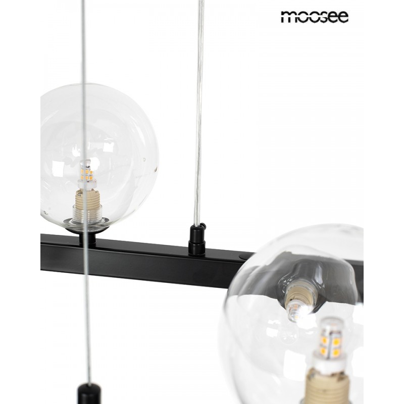 Moosee Lampa Wisząca Alure Oval 120       Czarna