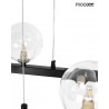 Moosee Lampa Wisząca Alure Oval 120       Czarna