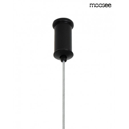 Moosee Lampa Wisząca Alure Oval 120       Czarna