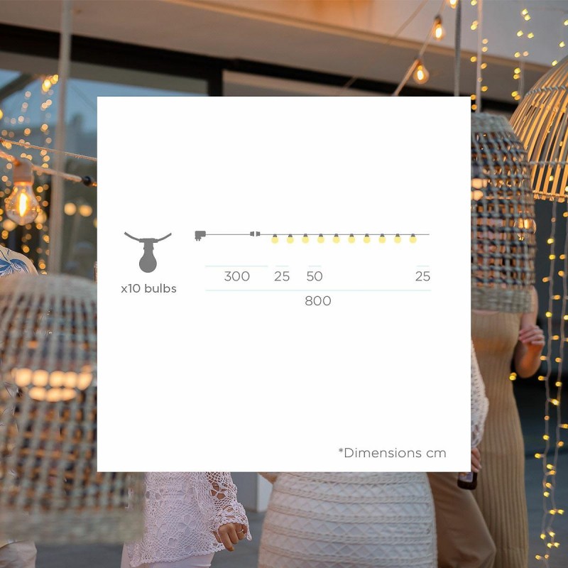 New Garden Girlanda Ogrodowa Allegra      Czarna