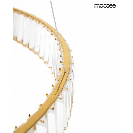 Moosee Lampa Wisząca Wave 80 Złota