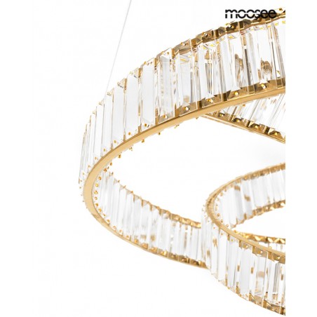 Moosee Lampa Wisząca Wave 80 Złota