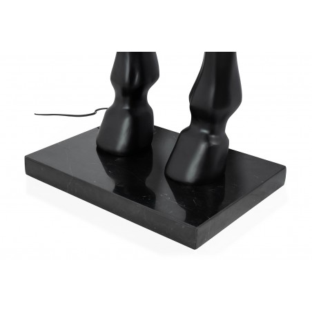 Moosee Lampa Podłogowa Koń Horse Stand    M Czarna - Włókno Szklane