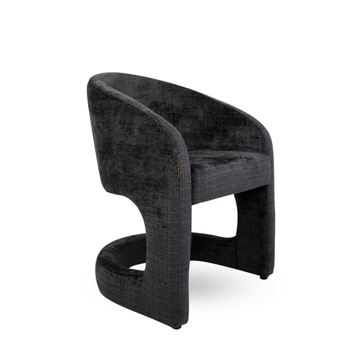 Mamaison Krzesło Shelly Czarne