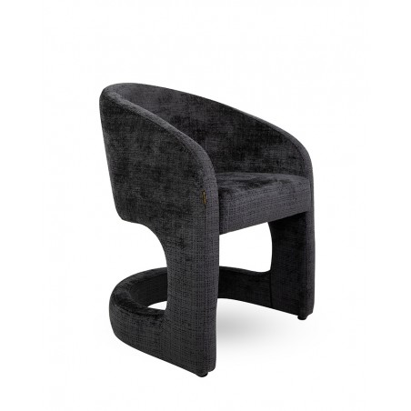 Mamaison Krzesło Shelly Czarne