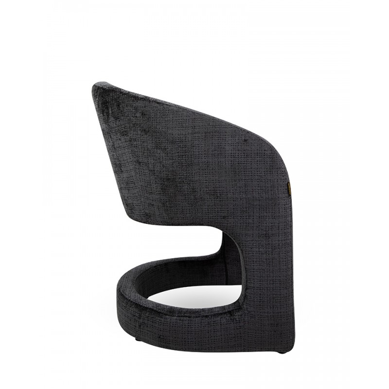 Mamaison Krzesło Shelly Czarne