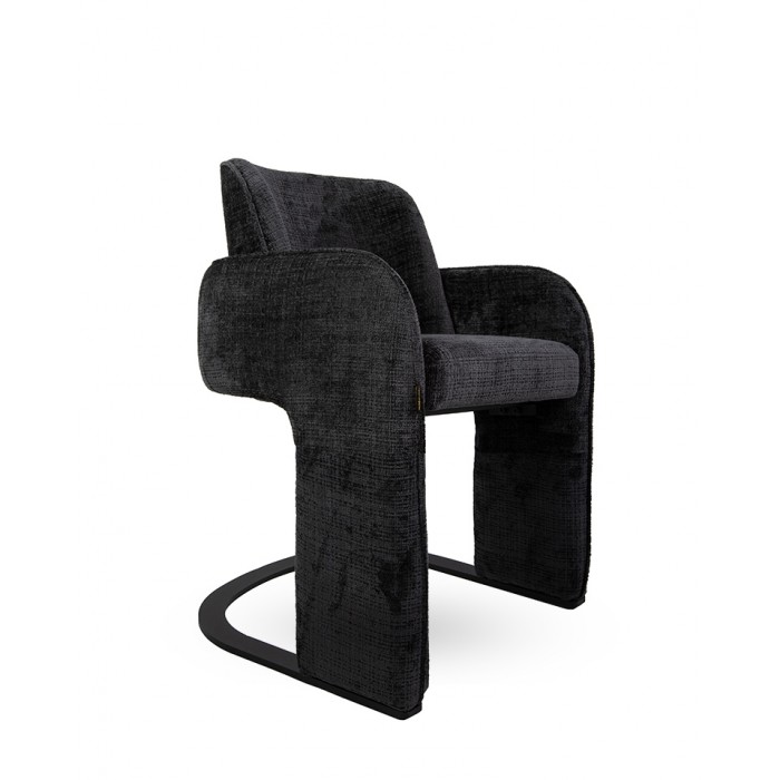 Mamaison Krzesło Bora Czarne