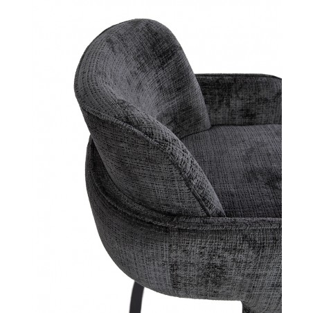 Mamaison Krzesło Bora Czarne