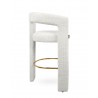 Mamaison Krzesło Barowe Logan Białe