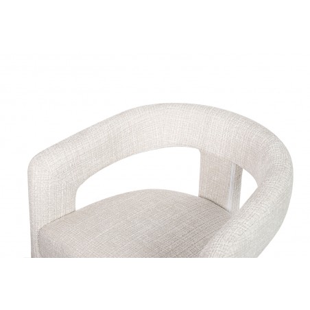 Mamaison Krzesło Barowe Logan Białe