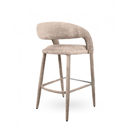 Mamaison Krzesło Barowe Iris Beżowe