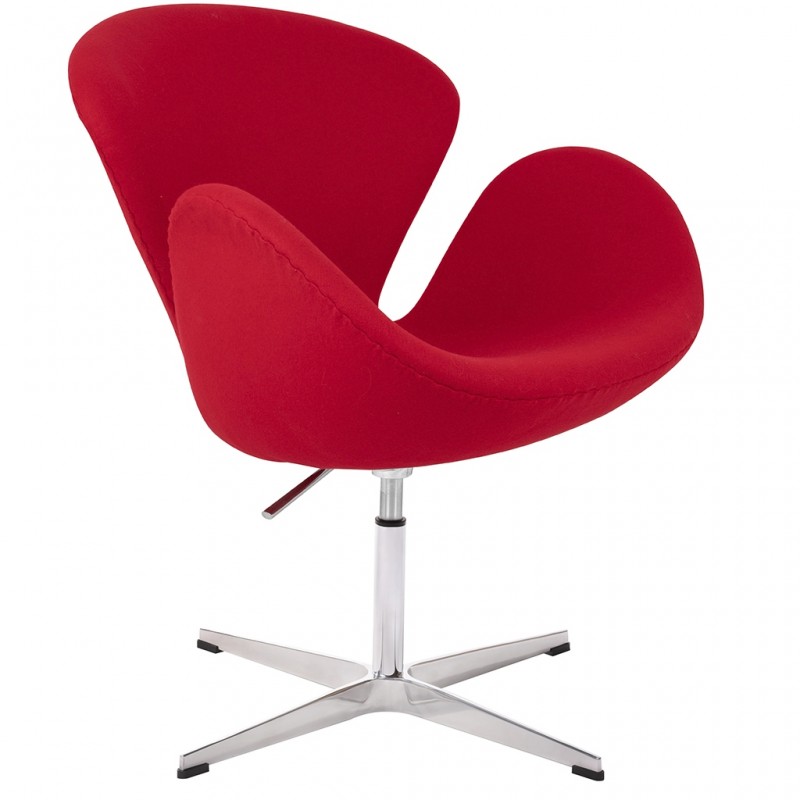 Fotel Swan Premium Regulowany Czerwony