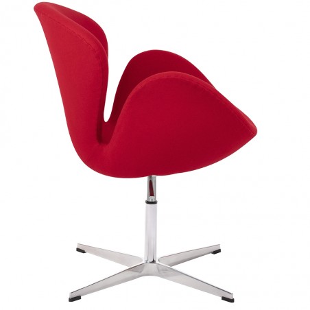 Fotel Swan Premium Regulowany Czerwony