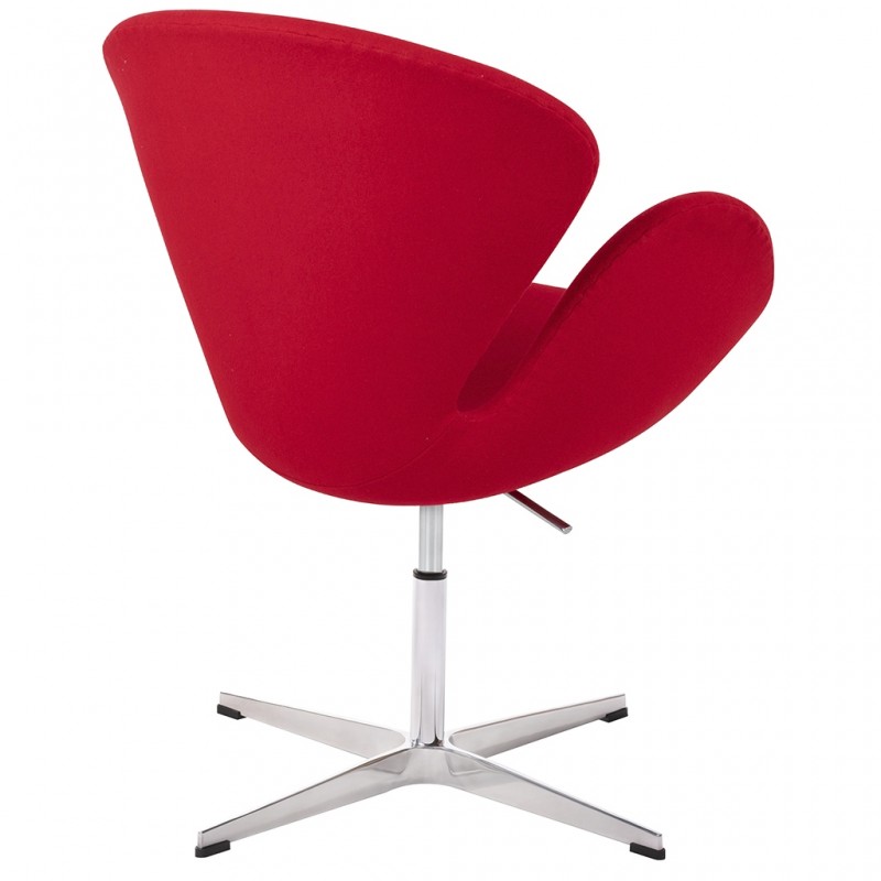 Fotel Swan Premium Regulowany Czerwony