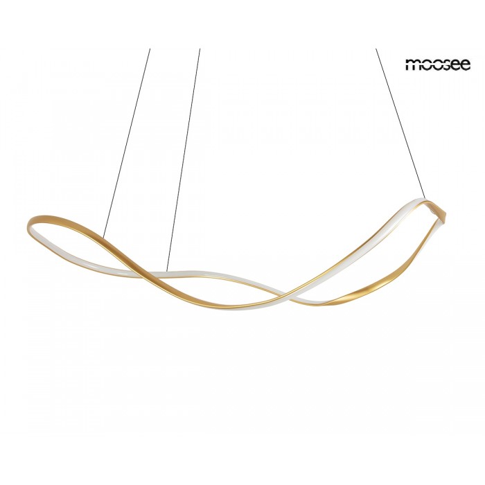 Moosee Lampa Wisząca Waves 100 Złota