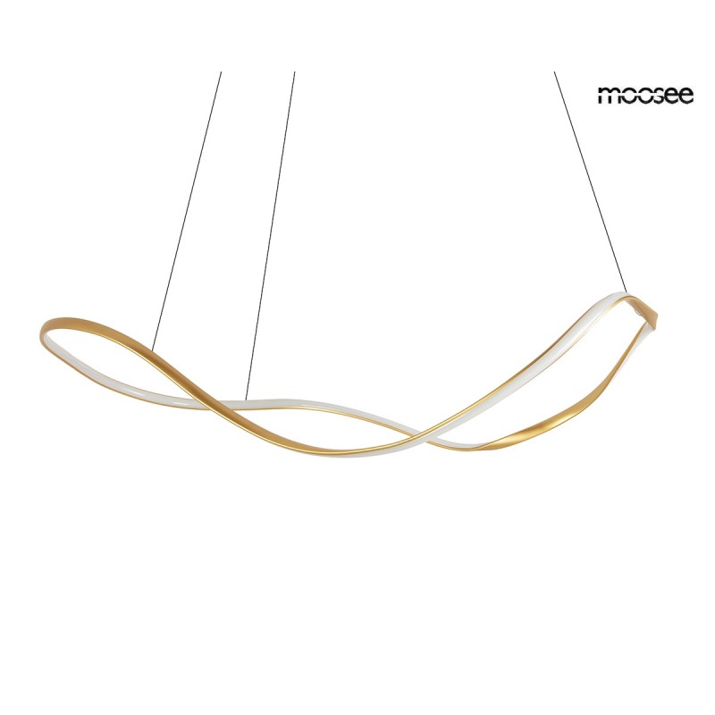 Moosee Lampa Wisząca Waves 100 Złota
