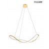 Moosee Lampa Wisząca Waves 100 Złota