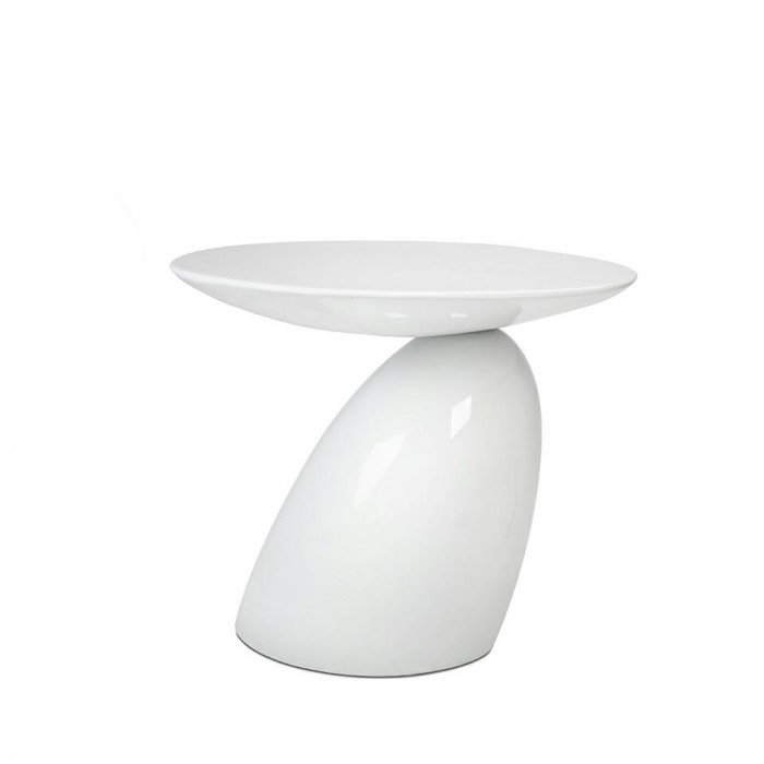 Stolik Fungo Biały -  Włókno Szklane