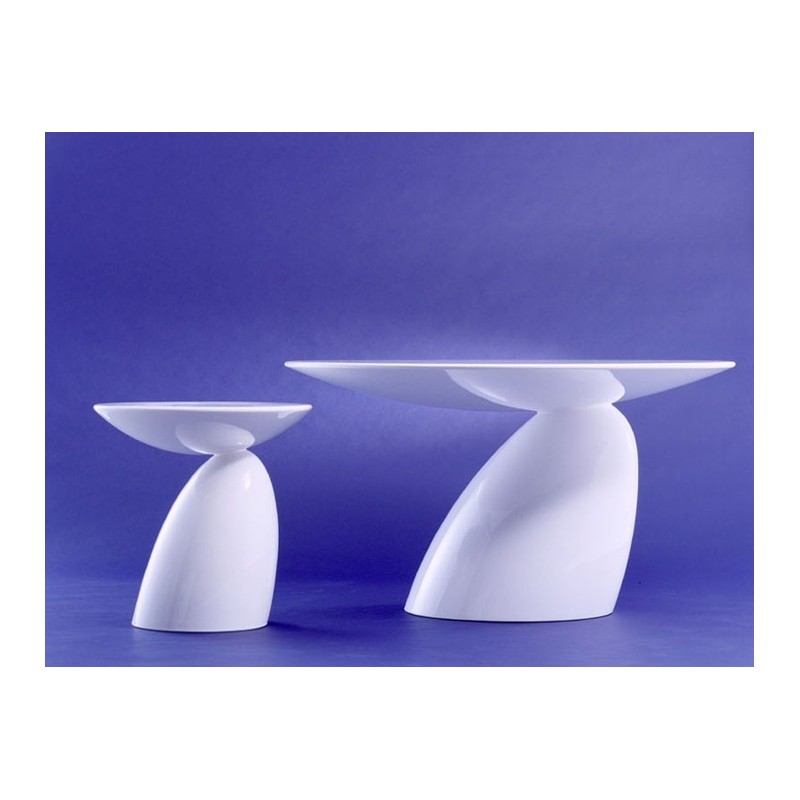 Stolik Fungo Biały -  Włókno Szklane